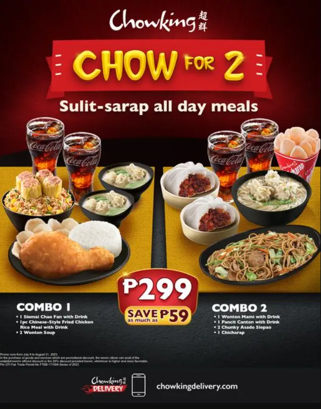 Chowking Menu Philippines