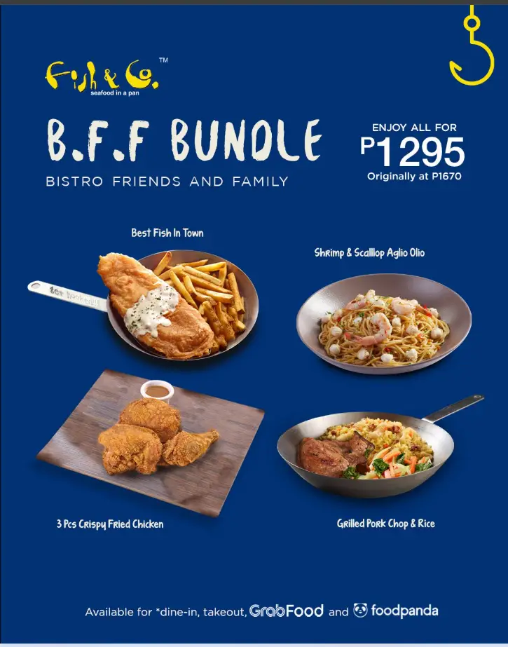 Fish & Co Philippines Menu Prices