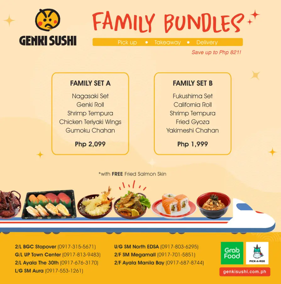 Genki Sushi Menu Philippines