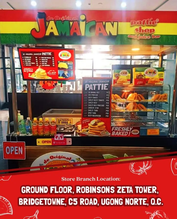 Jamaican Patties Menu Philippines Prices