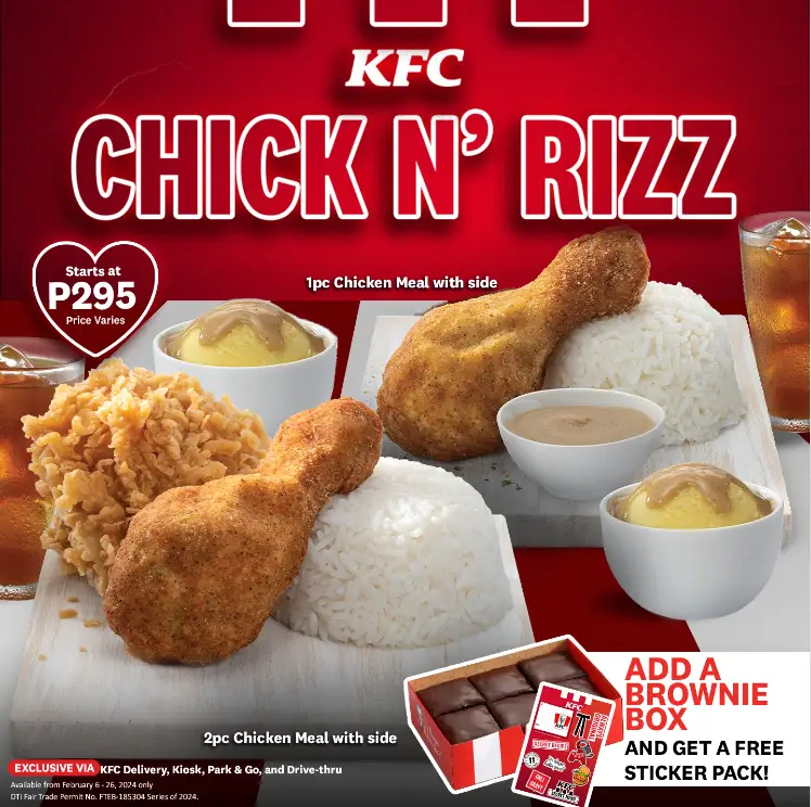 KFC Menu