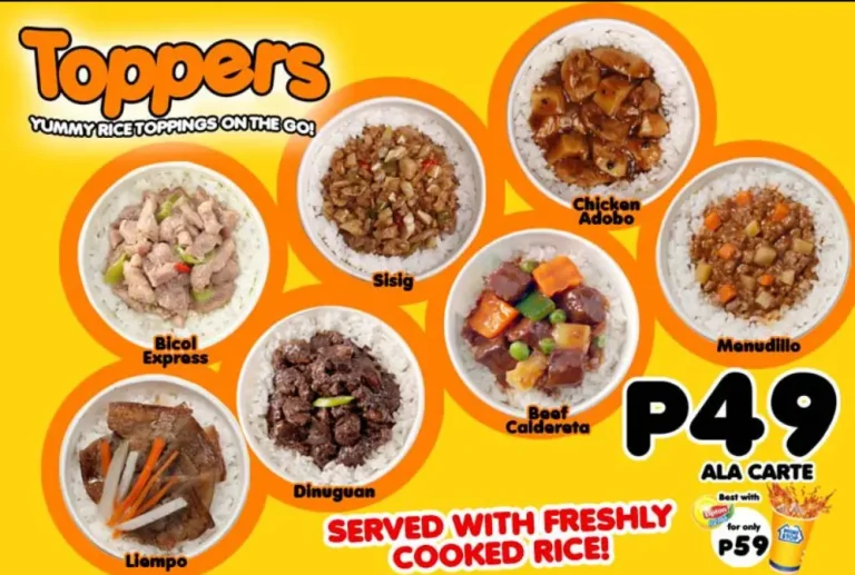 Ministop Menu Philippines