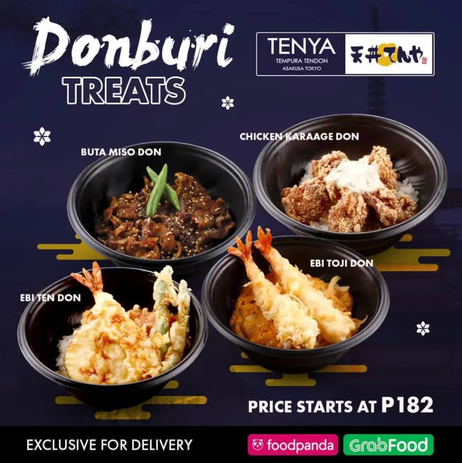 Tenya Menu Philippines