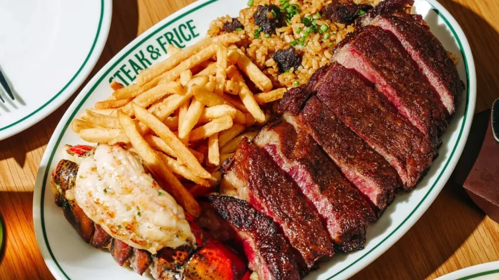 Common Steak Cuts Steak and Frice Menu