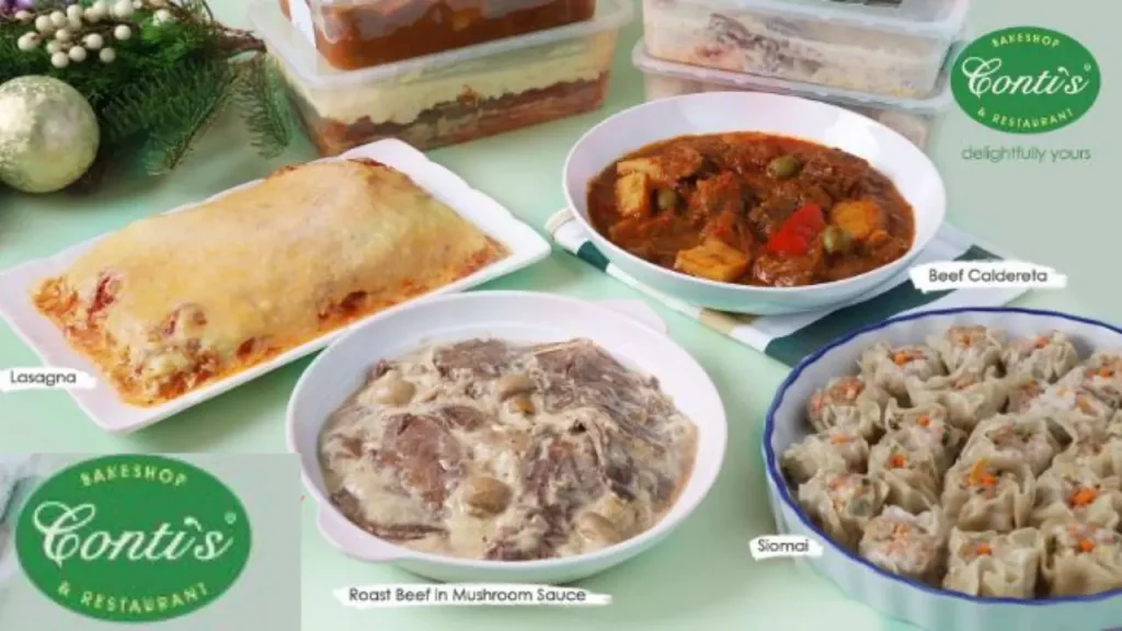 Conti’s Meals Contis Menu Price