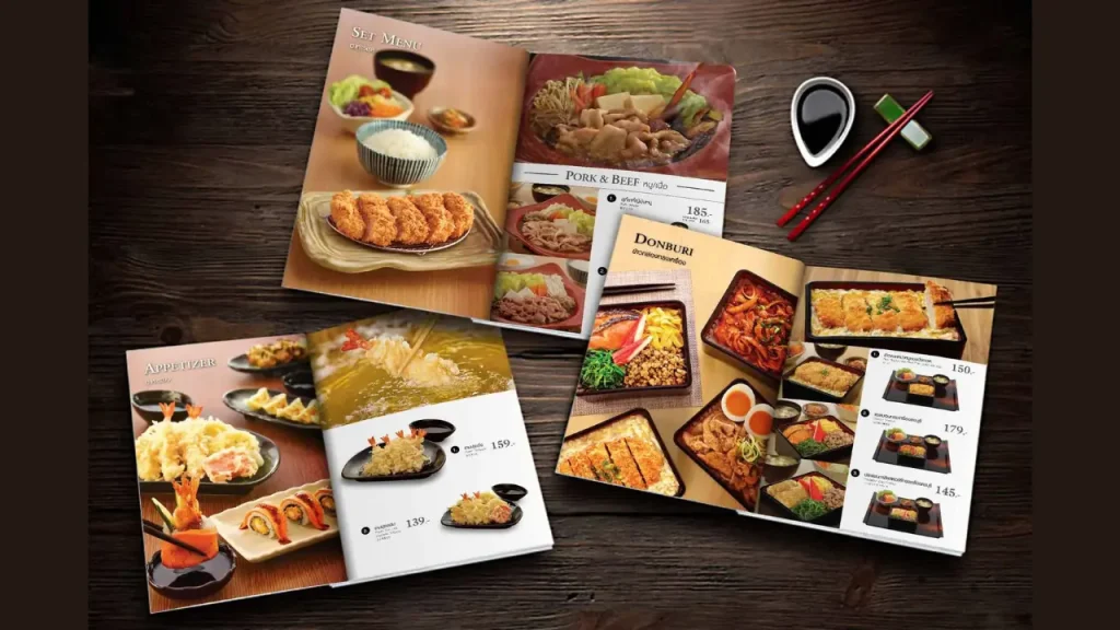Fresh Seafood Choices Yayoi Menu